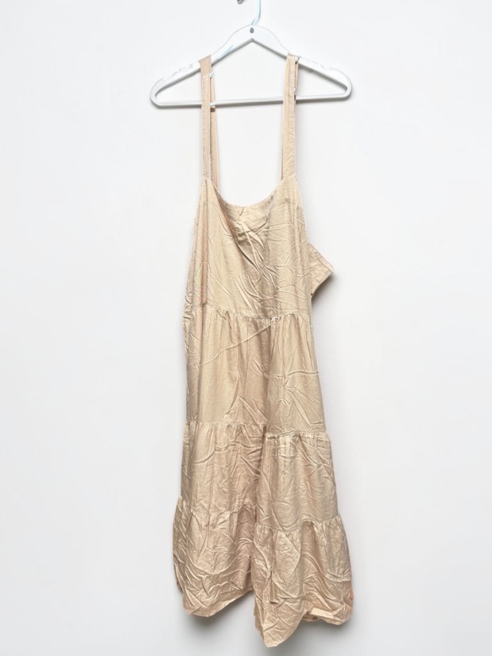 The Drop Maxi Dress 5X Ginger Tiered Sundress Pockets Flowy Plus Size NWT - Picture 10 of 10